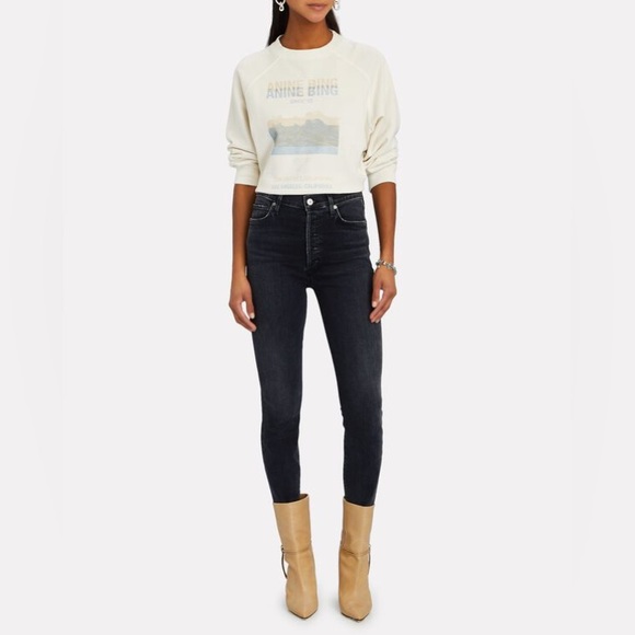 CITIZENS OF HUMANITY Olivia Slim Straight-Leg Jeans - Picture 1 of 13